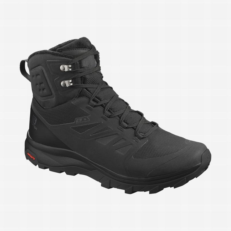 Botas De Invierno Salomon Hombre Negras - Salomon Argentina OUTBLAST TS CSWP ,719532-AGZ